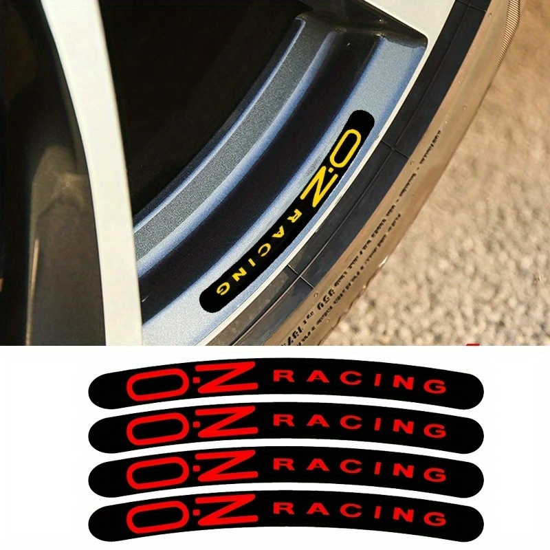 Spoke Reflector Set - Zestaw 4 szt. odblaskowych naklejek samochodowych
