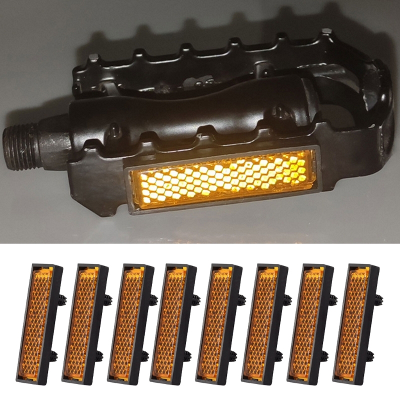 Spoke Reflector Set - 8 sztuk/zestaw reflektor pedałowy wzmocnione reflektory
