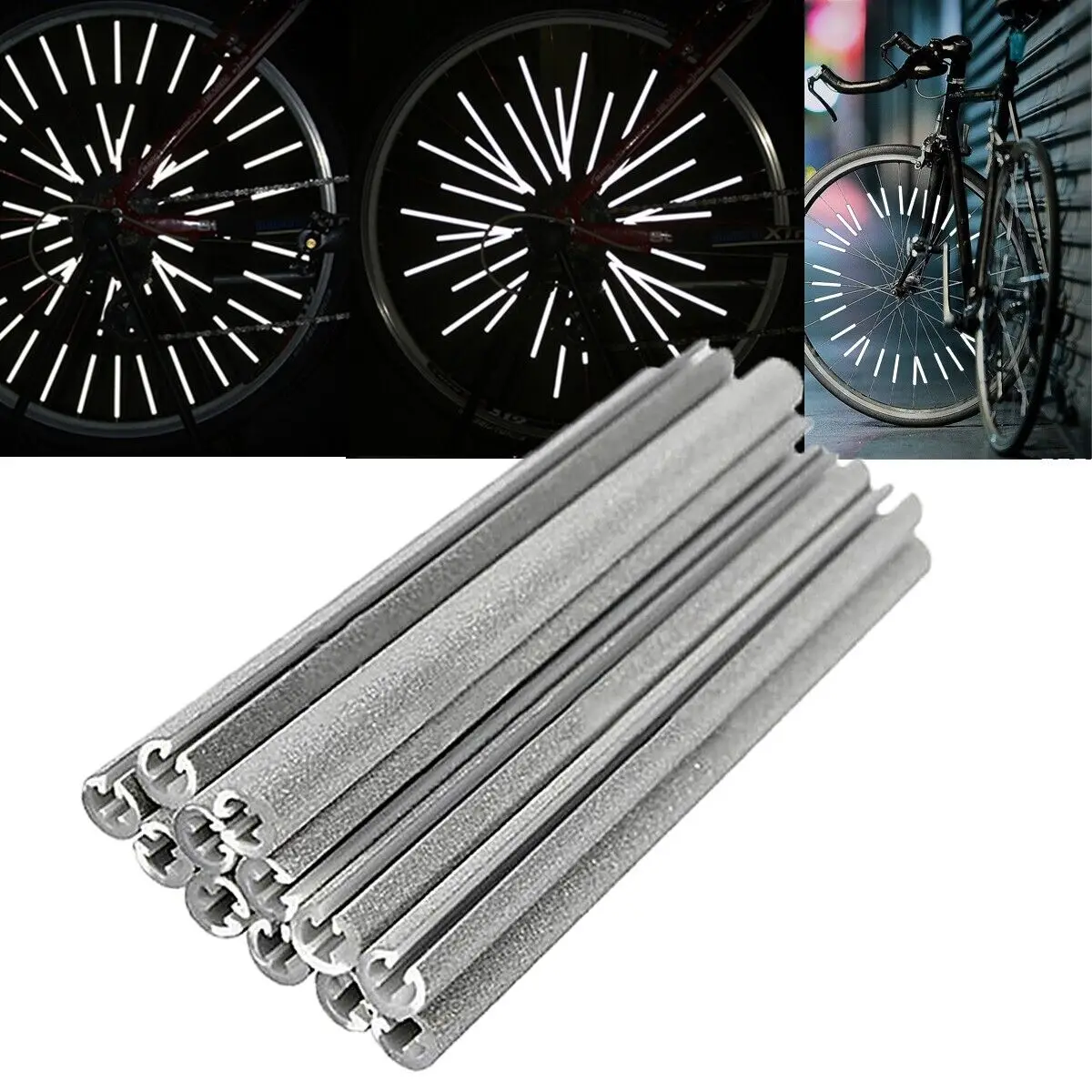 Spoke Reflector Set - 12 sztuk/zestaw Odblaski na szprychy rowerowe
