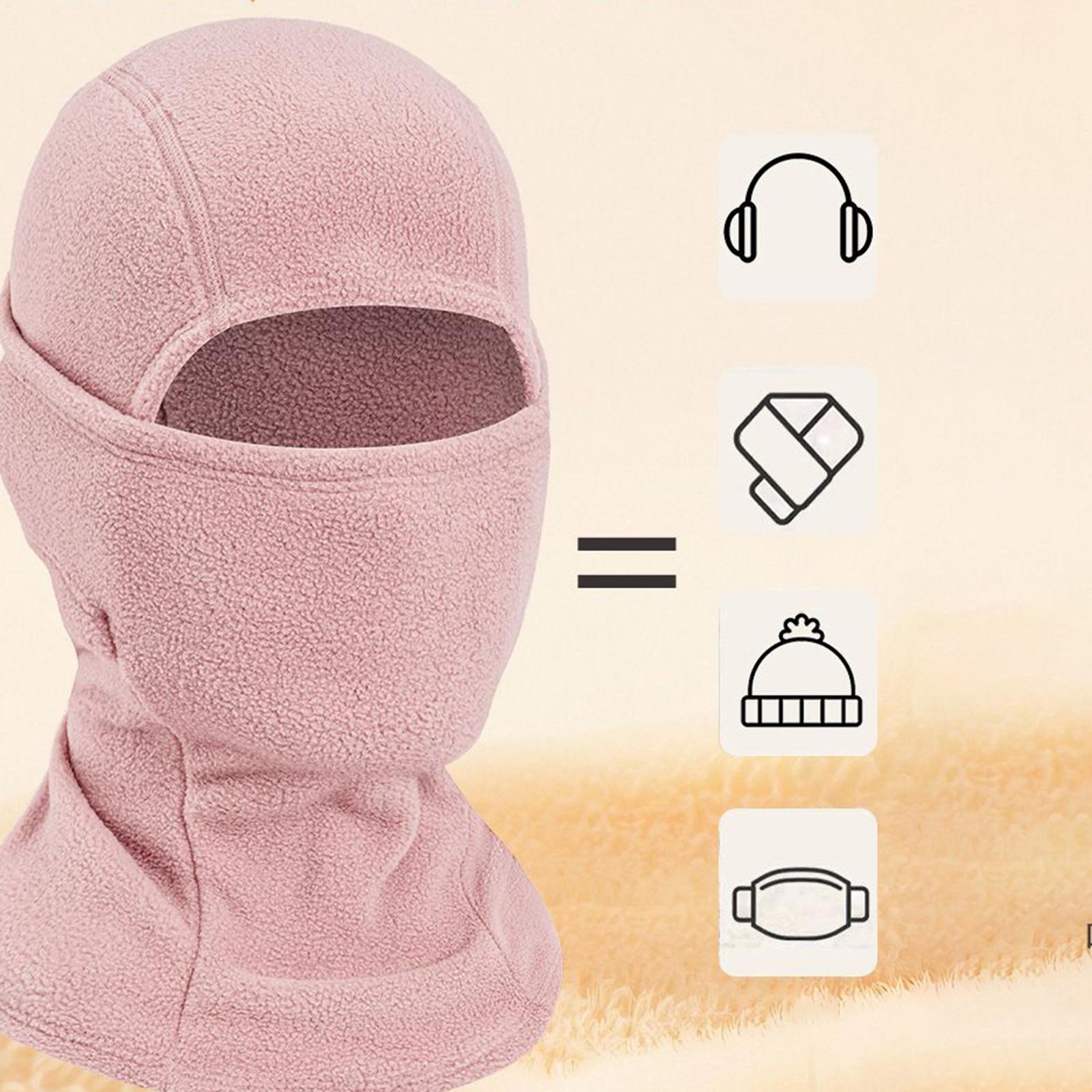 Winter Cycling Commute Gear - Zimowa maska na twarz, ocieplacz na