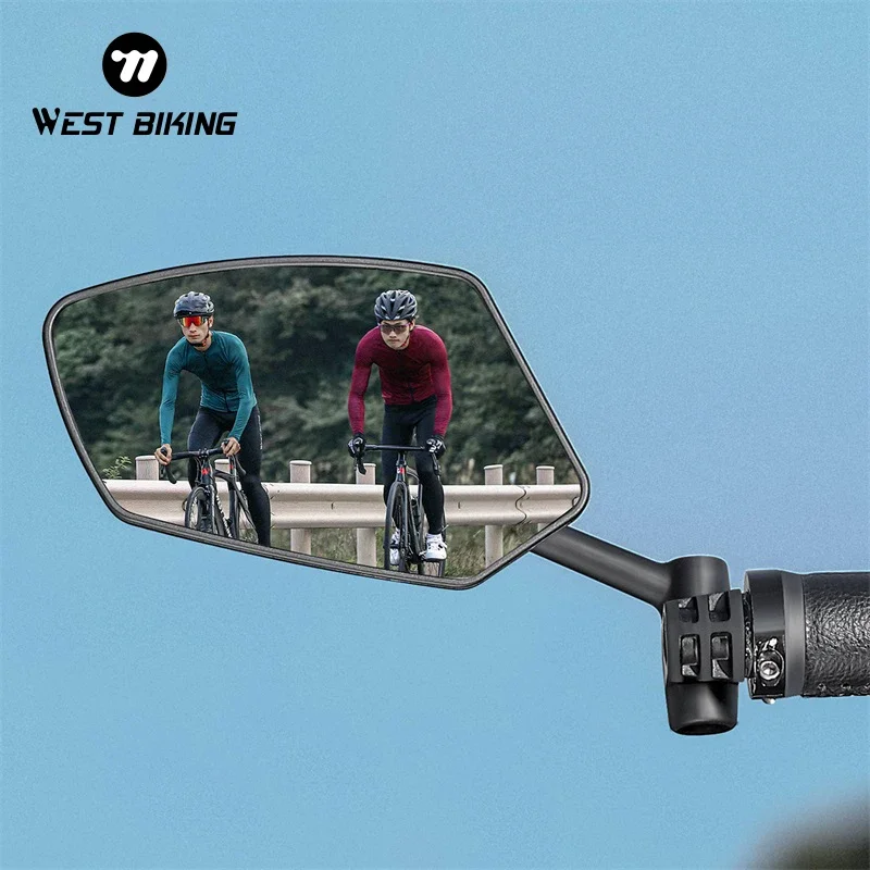 Cycling Zones - WEST BIKING Lusterko rowerowe przeciwodblaskowe Końcówka