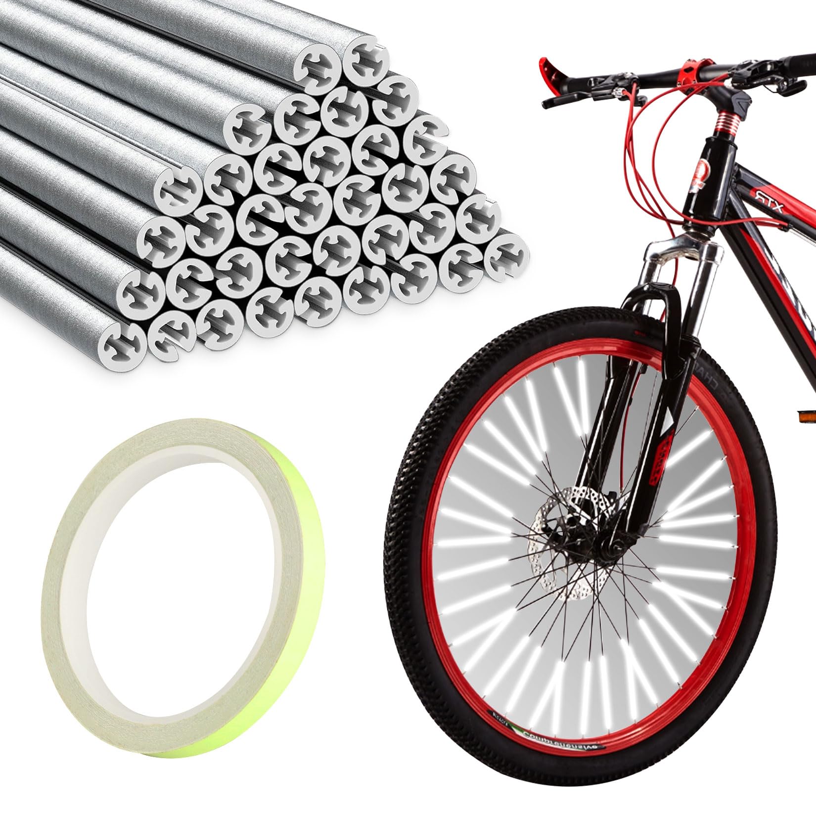 Spoke Reflector Set - Zestaw odblasków do szprych rowerowych -