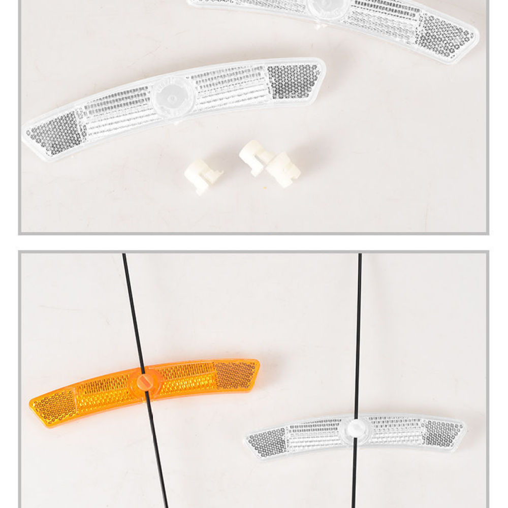Odblaski na szprychy rowerowe, – Spoke Reflector Set recenzja i cena