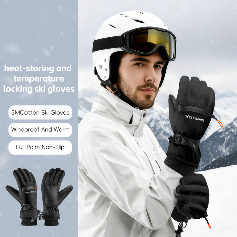 Rękawice narciarskie WEST BIKI – Winter Cycling Commute Gear recenzja i cena