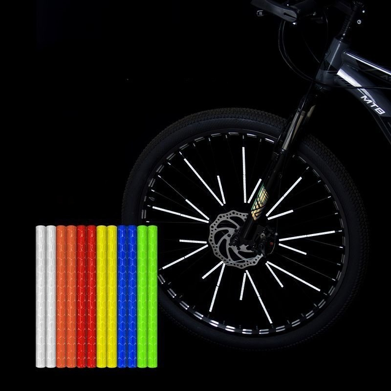 12 szt./zestaw odblaskowych na – Spoke Reflector Set recenzja i cena