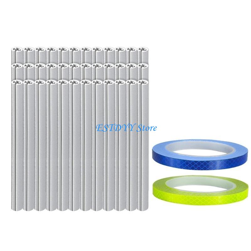 G6DE 36 szt. Odblaskowe paski  – Spoke Reflector Set recenzja i cena